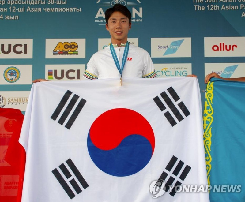 김유로, 아시아 도로사이클선수권 우승